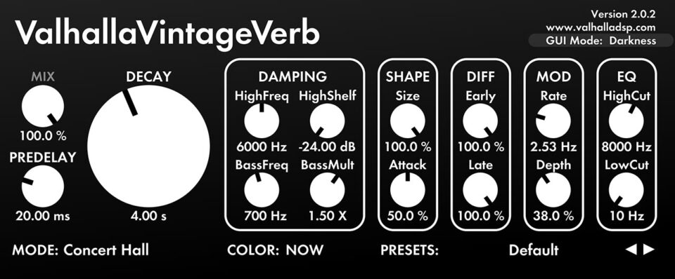 Valhalla Vintage Verb Download Mac