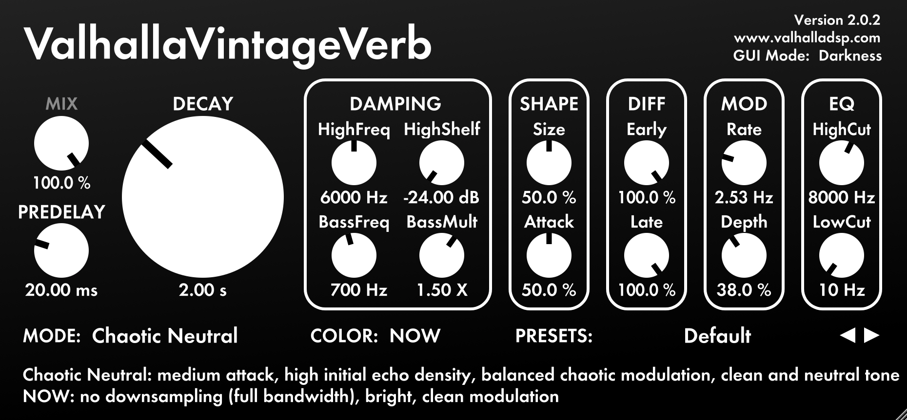 gearslutz casey valhalla vintage verb