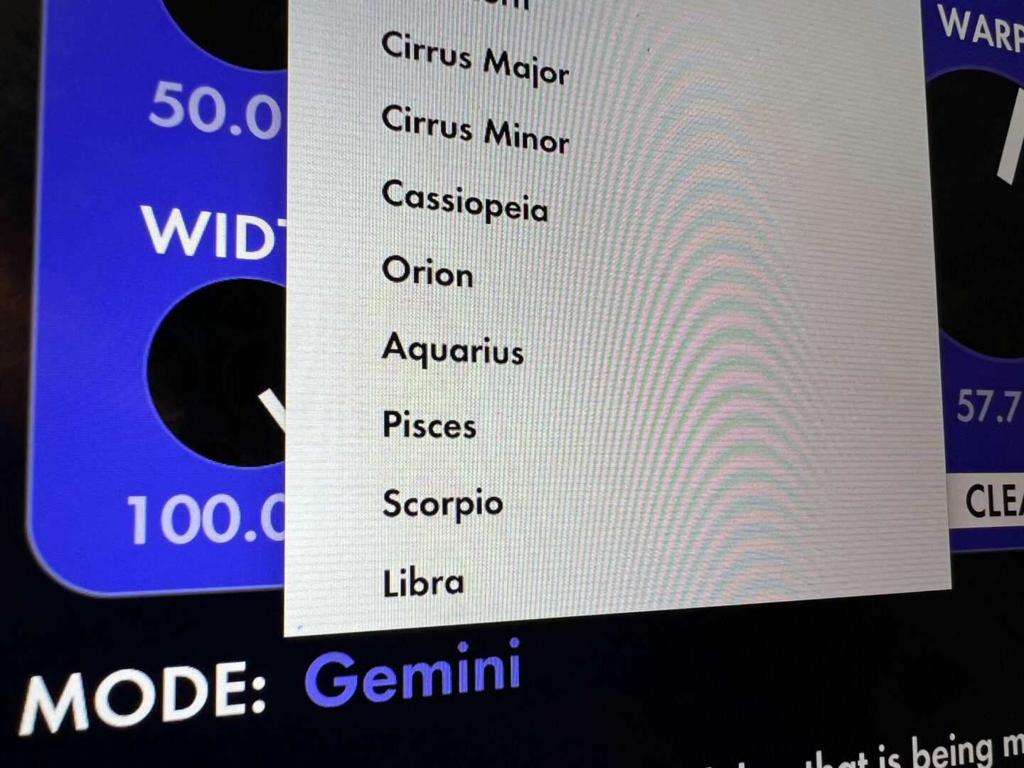 Supermassive Modes